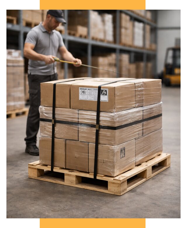 Упаковка и паллетирование грузов от 3609 р. | СетСервис-Крж