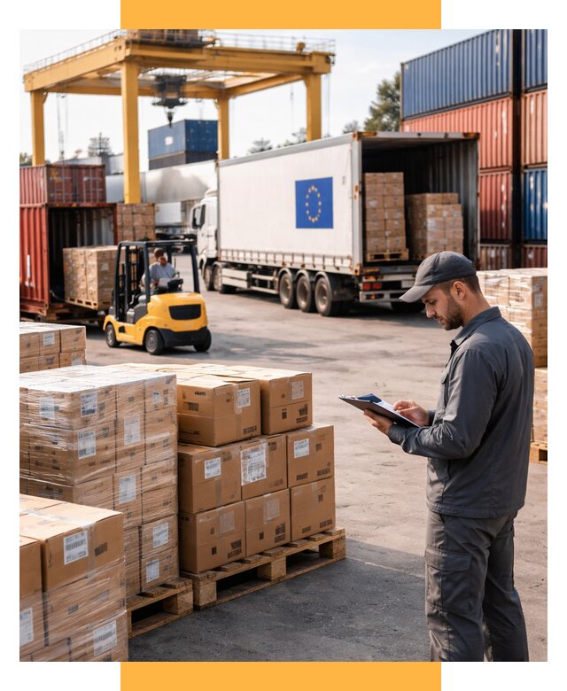 Доставка грузов из Европы от 12372 р., логистика СетСервис-Крж