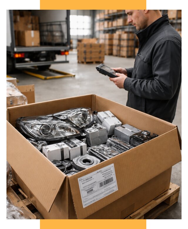 Доставка автозапчастей из Европы под ключ от 12888 р. | СетСервис-Крж