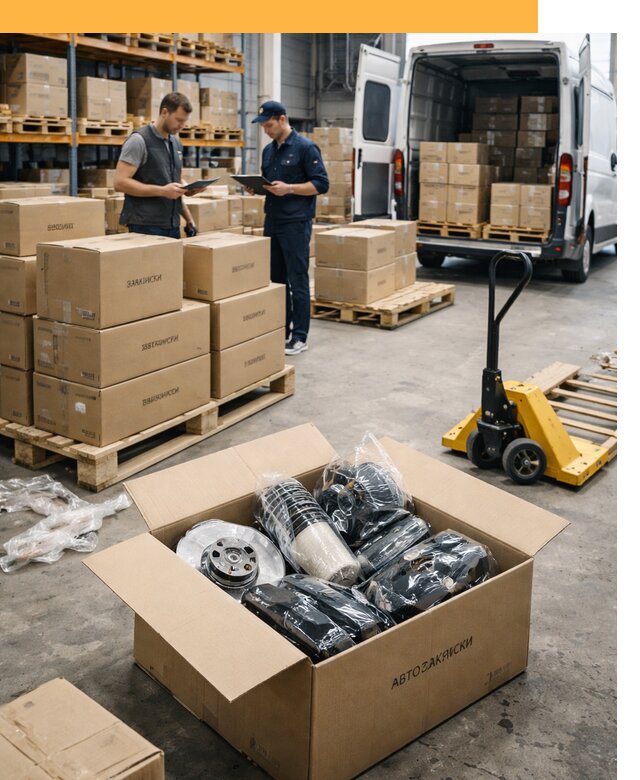 Доставка автозапчастей из Европы от 12888 руб быстро и надёжно