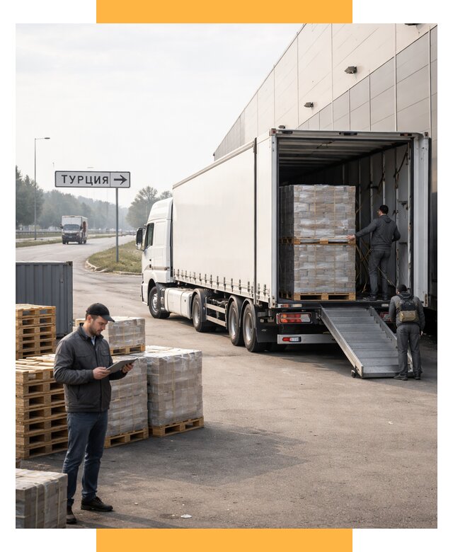 Автоперевозки и доставка фурой из Турции от 123720 р. | СетСервис-Крж