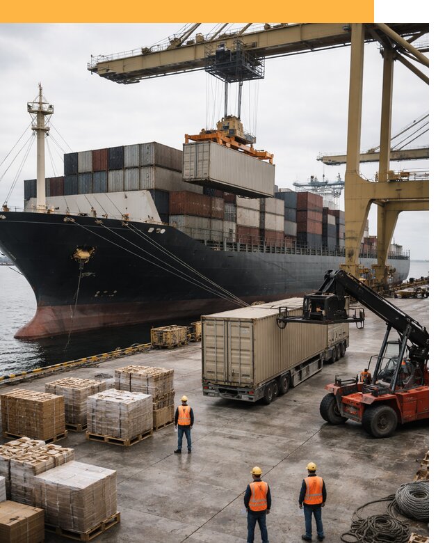 Морские перевозки из Индии: доставка FCL/LCL, таможня от 123720