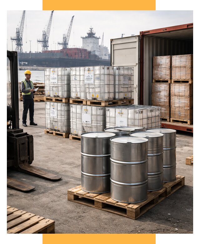 Доставка химического сырья из Индии от 257750 р. | СетСервис-Крж