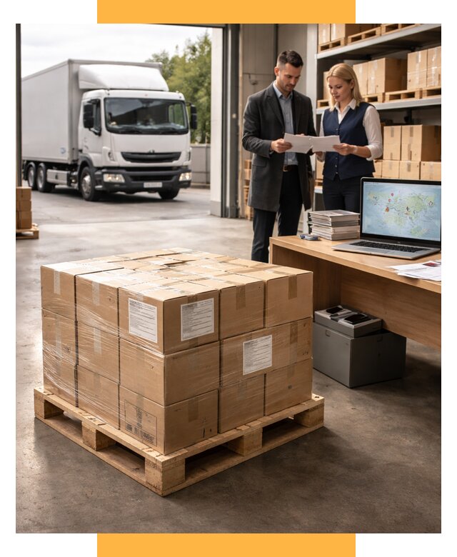 Доставка грузов в Европу от 7733 р. — логистика СетСервис-Крж