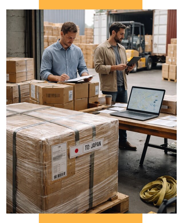 Доставка грузов в Японию от 25775 р., логистика СетСервис-Крж