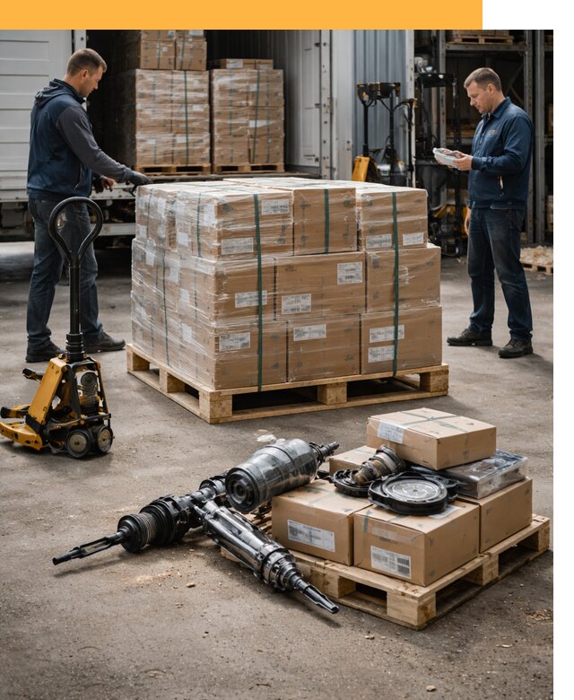 Международная перевозка автозапчастей по миру от 4640 руб