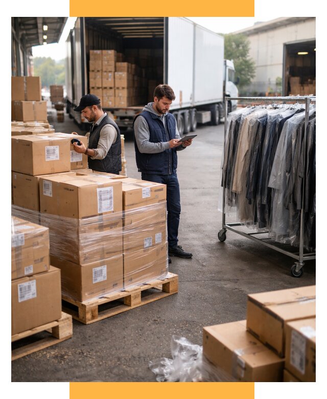 Перевозка и доставка одежды из Китая от 7733 р., СетСервис-Крж