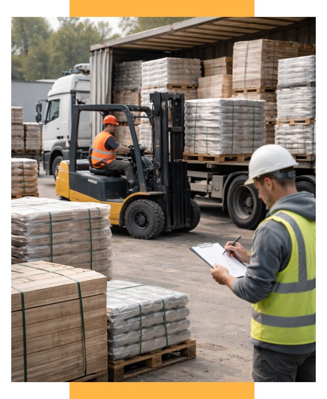 Перевозка строительных материалов от 5671 р. | СетСервис-Крж