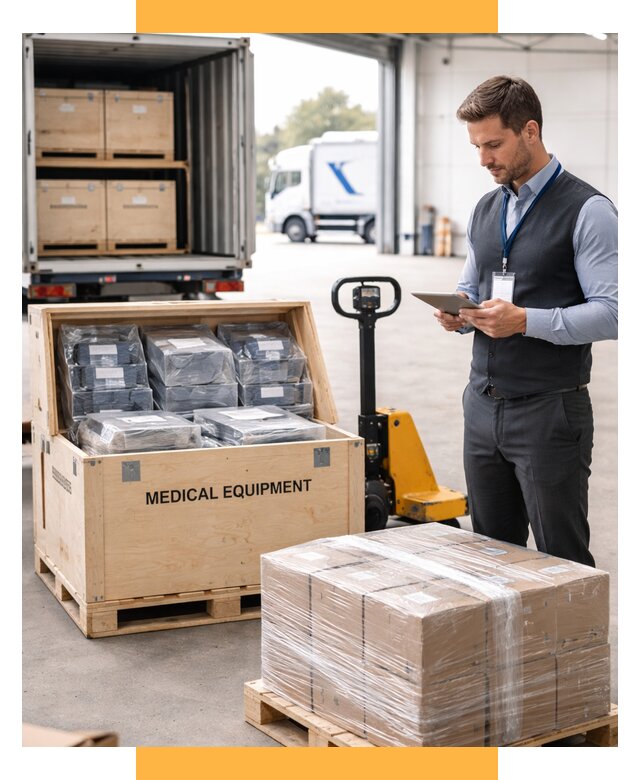 Перевозка медицинского оборудования от 15465 р. в СетСервис-Крж