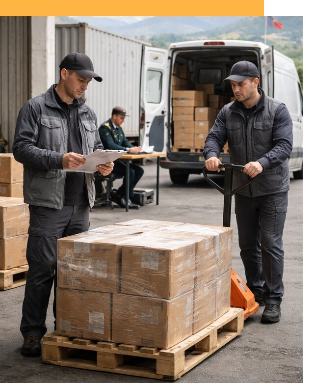 Доставка грузов через Армению, быстрая таможенная очистка от 25775