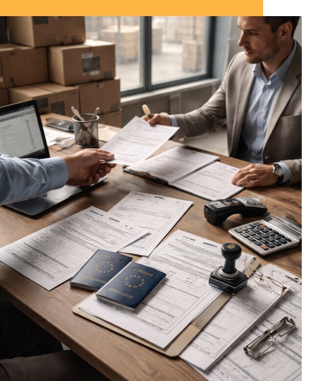 Таможенное оформление грузов из Европы от 8764 руб