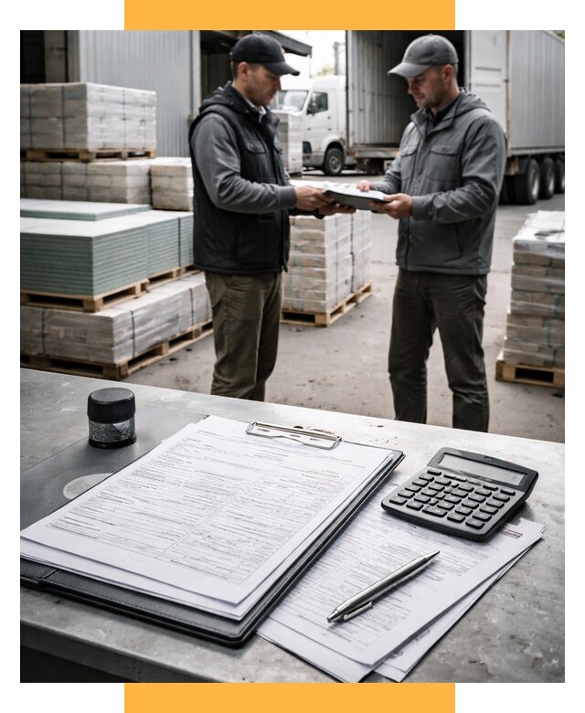 Таможенное оформление стройматериалов от 8764 р. | СетСервис-Крж