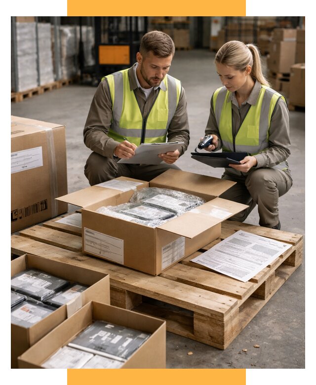 Инспекция товара перед отправкой от 4640 р. | СетСервис-Крж